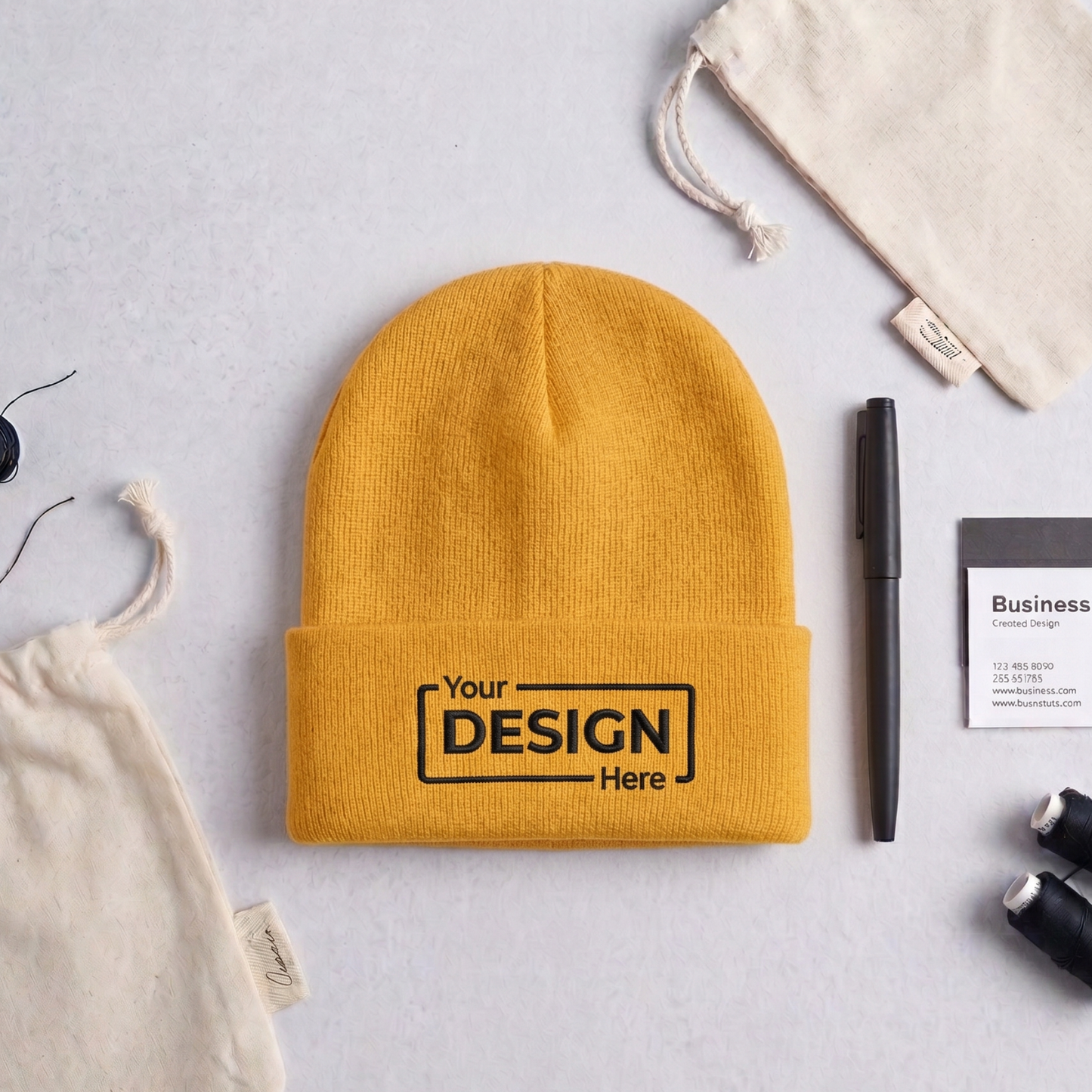 Embroidery: Beanies