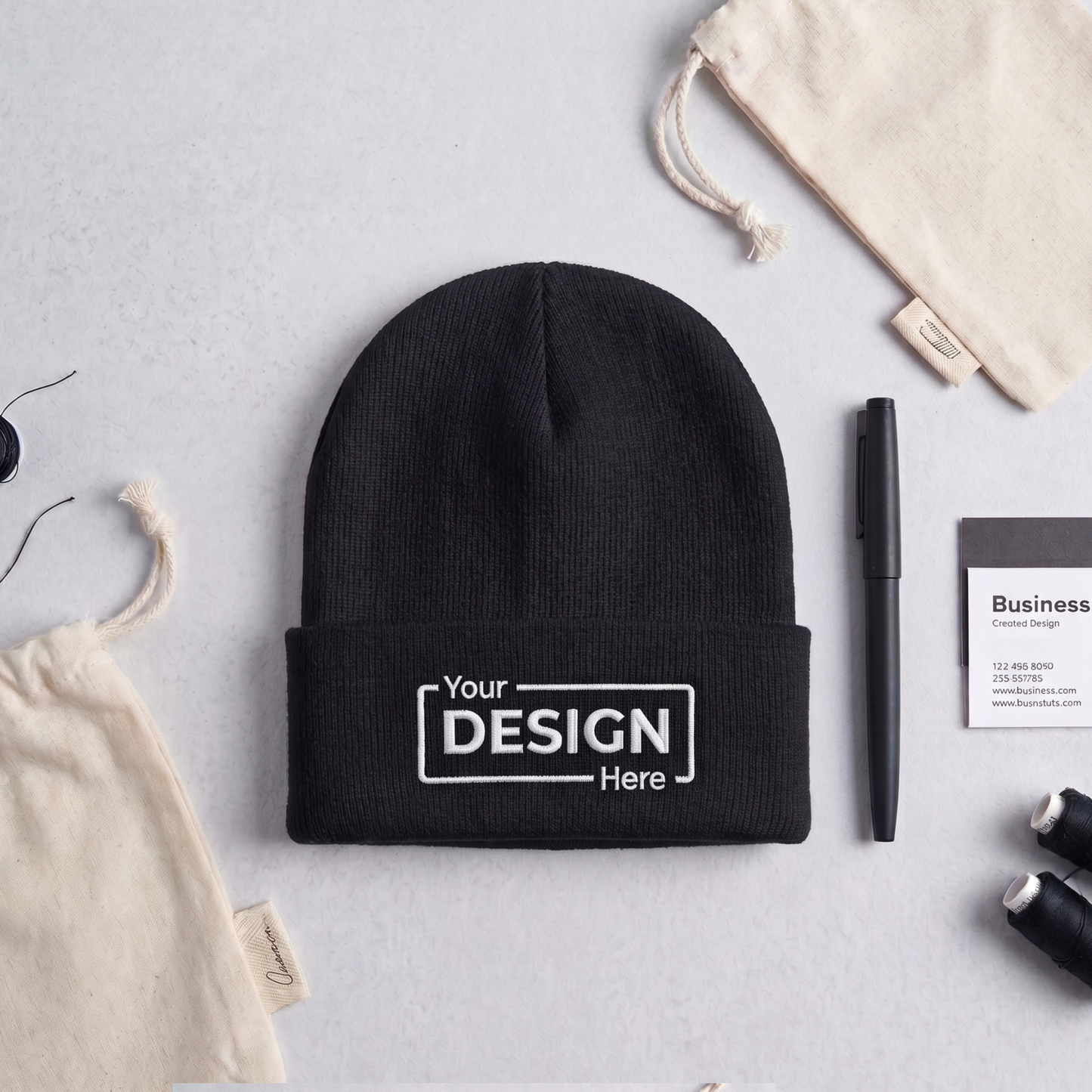 Embroidery: Beanies