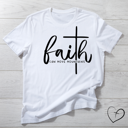 Faith can move Mountains DTF print